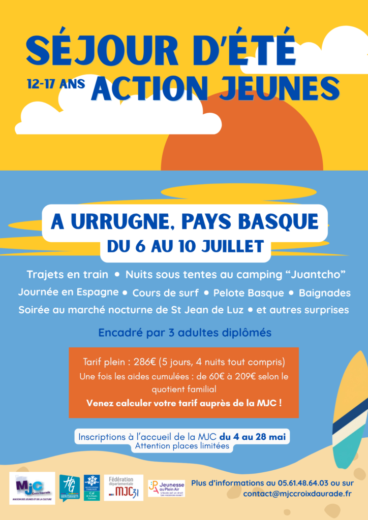 Affiche séjour Jeunesse