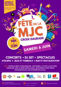 Affiche fête de la MJC