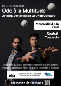 Affiche "Ode à la Multitude"