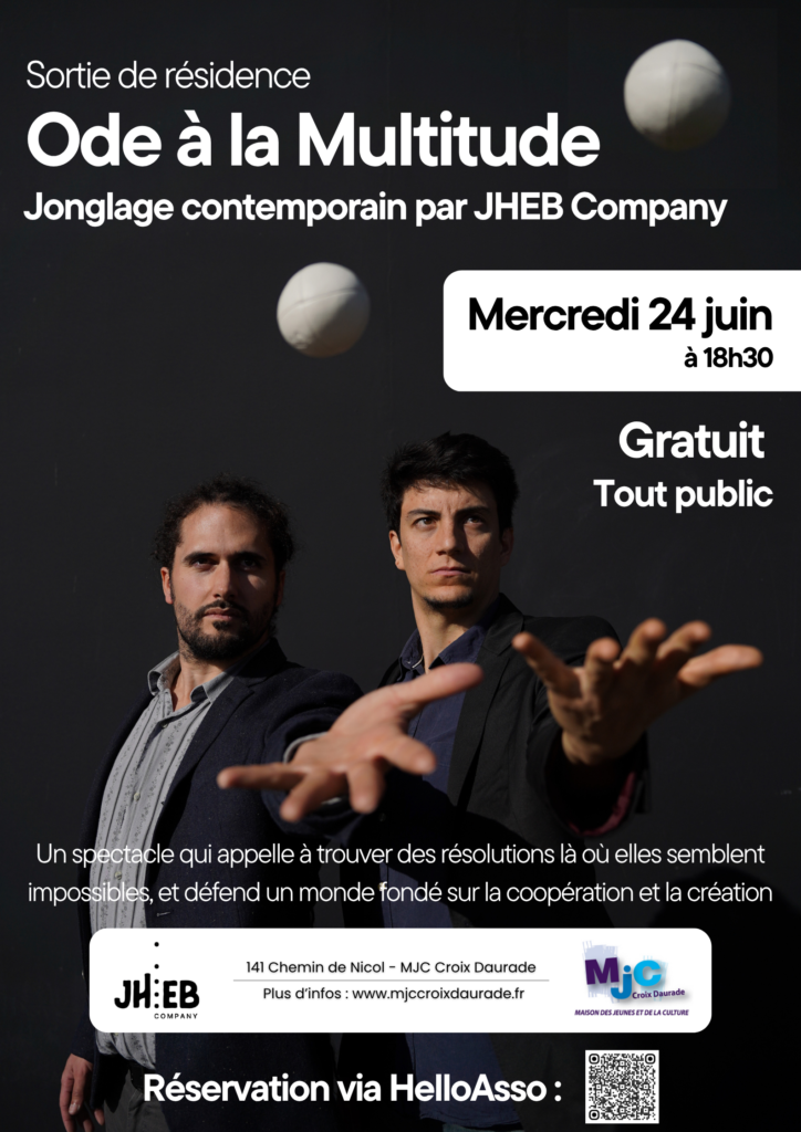 Affiche "Ode à la Multitude"